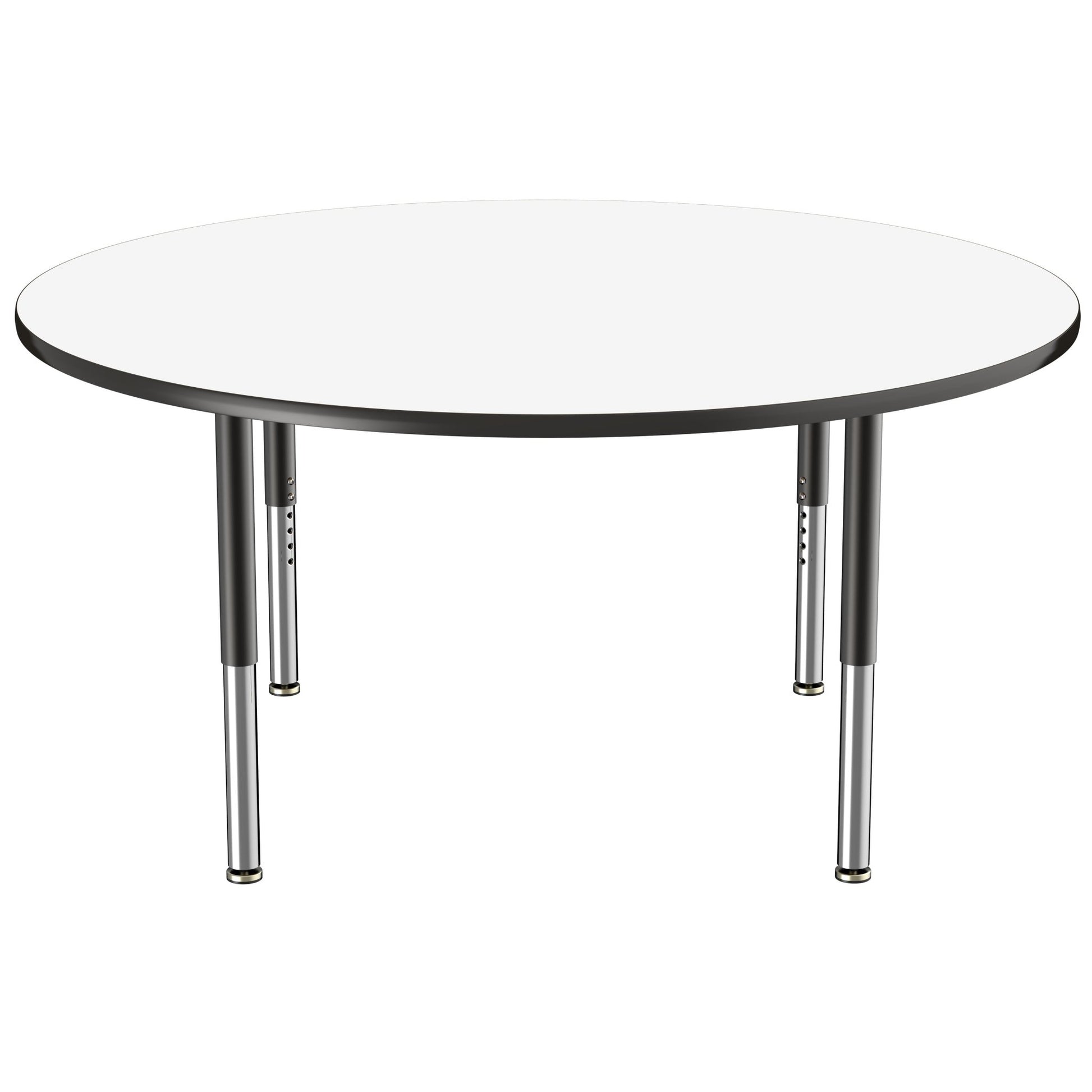 FDP 60" Round Dry - Erase Activity Table with Adjustable Super Legs (FDP - 10203 - XX) - SchoolOutlet