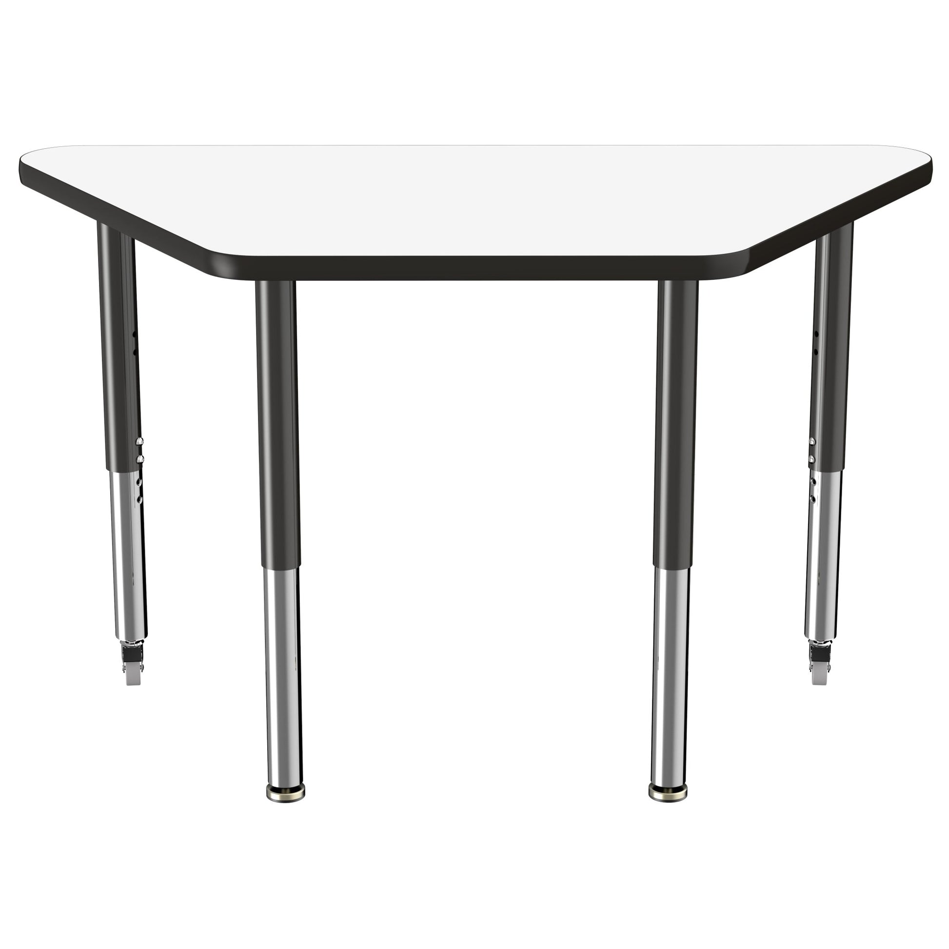 FDP 24" x 48" Trapezoid Dry - Erase Activity Table with Adjustable Super Legs (FDP - 10221 - XX) - SchoolOutlet