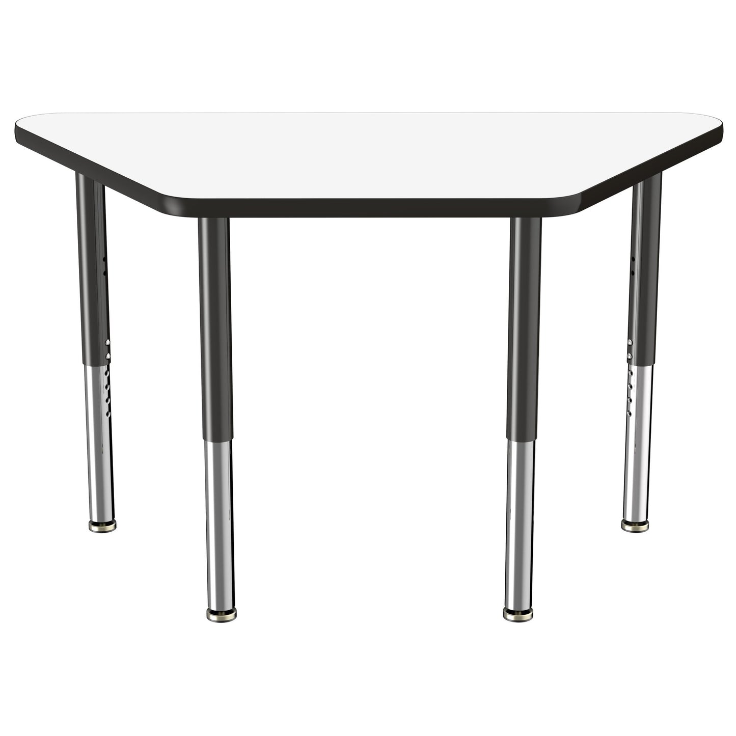 FDP 24" x 48" Trapezoid Dry - Erase Activity Table with Adjustable Super Legs (FDP - 10221 - XX) - SchoolOutlet