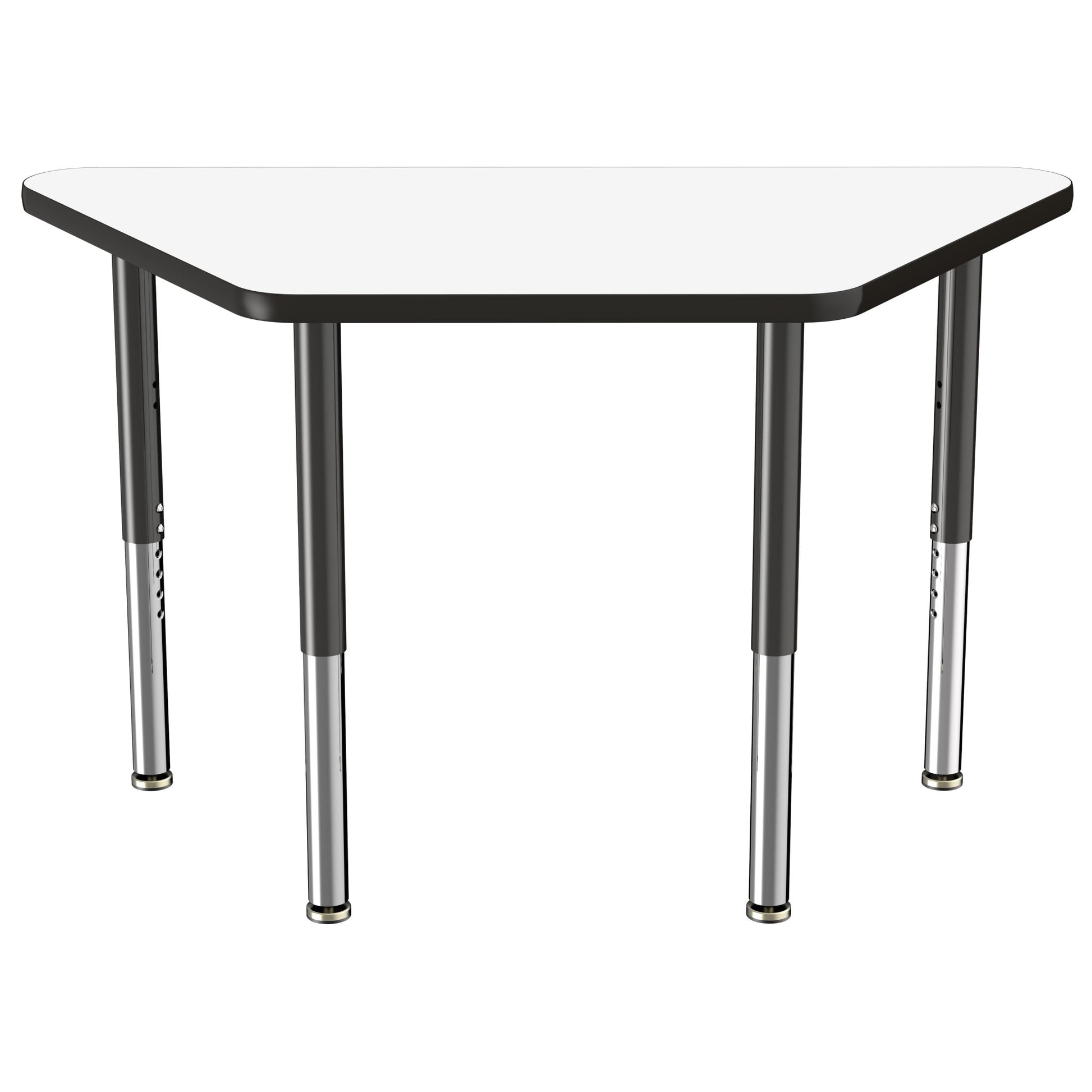 FDP 24" x 48" Trapezoid Dry - Erase Activity Table with Adjustable Super Legs (FDP - 10221 - XX) - SchoolOutlet