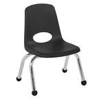 FDP Stackable School Chair, Chrome Legs, Ball Glide - 10