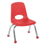 FDP Stackable School Chair, Chrome Legs, Ball Glide - 10