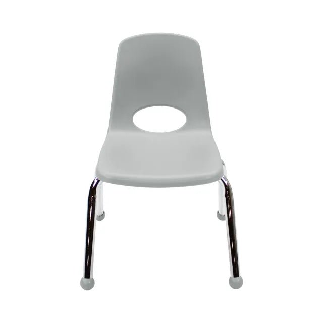 FDP Stackable School Chair, Chrome Legs, Ball Glide - 12" Seat Height (FDP - 10359) - SchoolOutlet