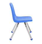 FDP Stackable School Chair, Chrome Legs, Ball Glide - 12