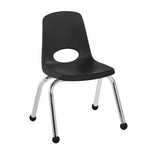 FDP Stackable School Chair, Chrome Legs, Ball Glide - 12