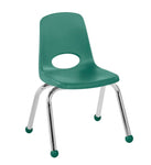 FDP Stackable School Chair, Chrome Legs, Ball Glide - 12