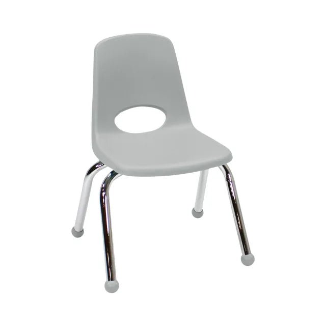 FDP Stackable School Chair, Chrome Legs, Ball Glide - 12" Seat Height (FDP - 10359) - SchoolOutlet