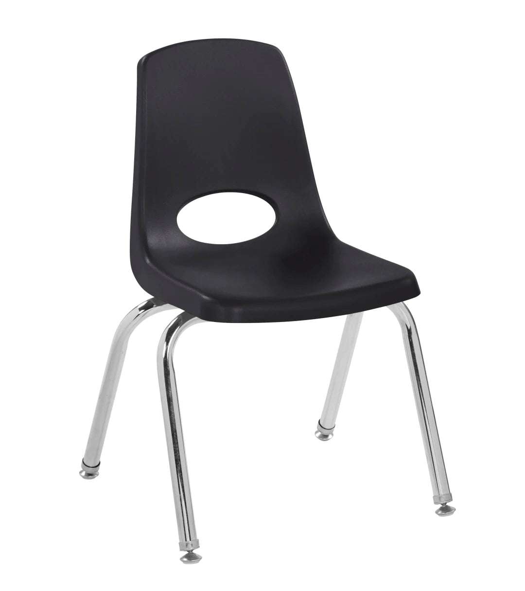 FDP Stackable School Chair, Chrome Legs, Swivel Glide - 14" Seat Height (FDP - 10364) - SchoolOutlet