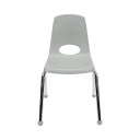 FDP Stackable School Chair, Chrome Legs, Ball Glide - 16" Seat Height (FDP - 10367) - SchoolOutlet