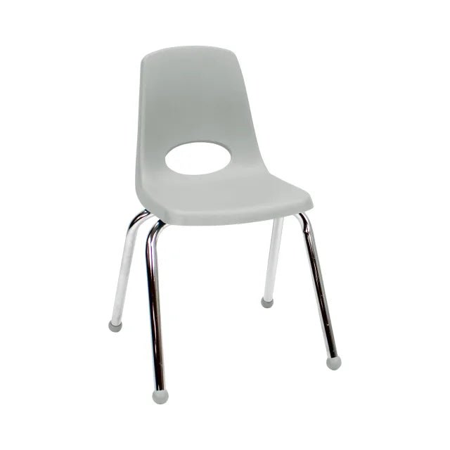 FDP Stackable School Chair, Chrome Legs, Ball Glide - 16" Seat Height (FDP - 10367) - SchoolOutlet