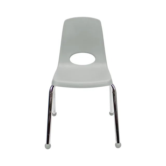 FDP Stackable School Chair, Chrome Legs, Ball Glide - 16" Seat Height (FDP - 10367) - SchoolOutlet