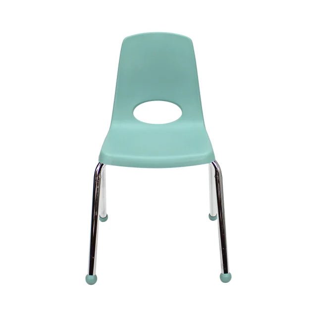 FDP Stackable School Chair, Chrome Legs, Ball Glide - 16" Seat Height (FDP - 10367) - SchoolOutlet