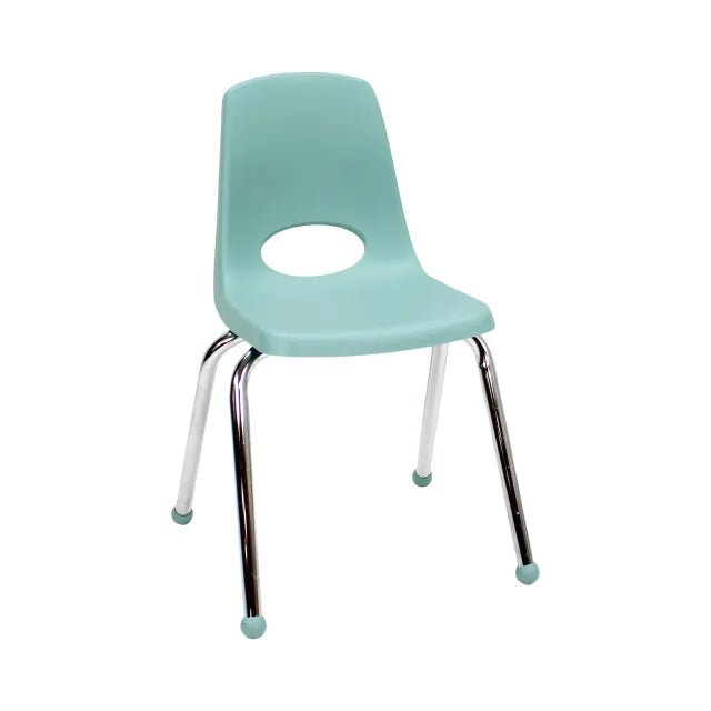 FDP Stackable School Chair, Chrome Legs, Ball Glide - 16" Seat Height (FDP - 10367) - SchoolOutlet