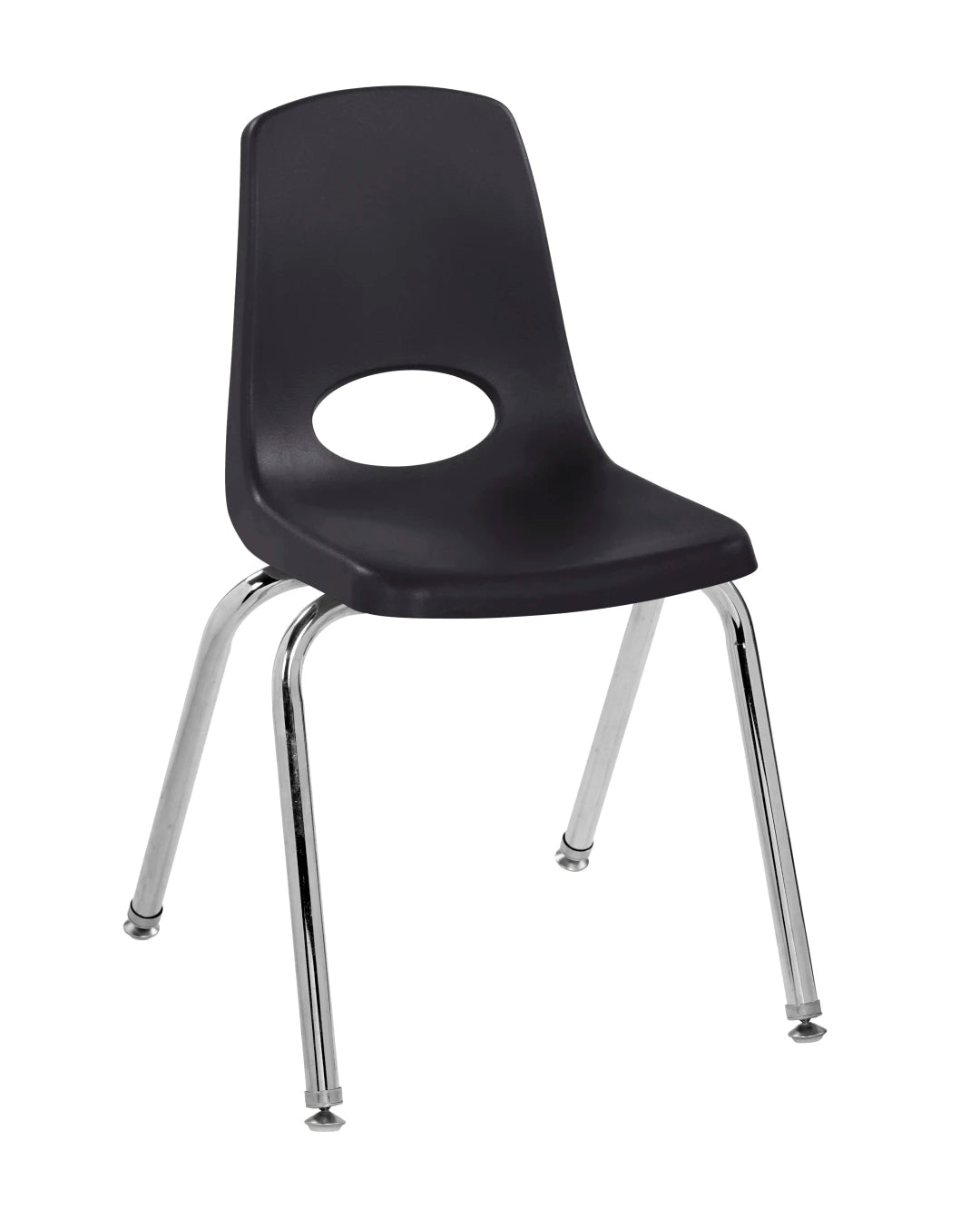 FDP Stackable School Chair, Chrome Legs, Swivel Glide - 16" Seat Height (FDP - 10368) - SchoolOutlet