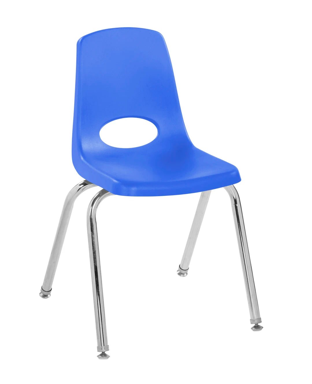 FDP Stackable School Chair, Chrome Legs, Swivel Glide - 16" Seat Height (FDP - 10368) - SchoolOutlet