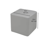 FDP Pro Series Upholstered Square Ottoman 18