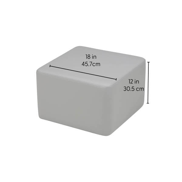 FDP Pro Series Upholstered Square 12" Height (12035 - XX) - SchoolOutlet