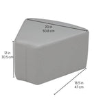 FDP Pro Series Upholstered Wedge 12