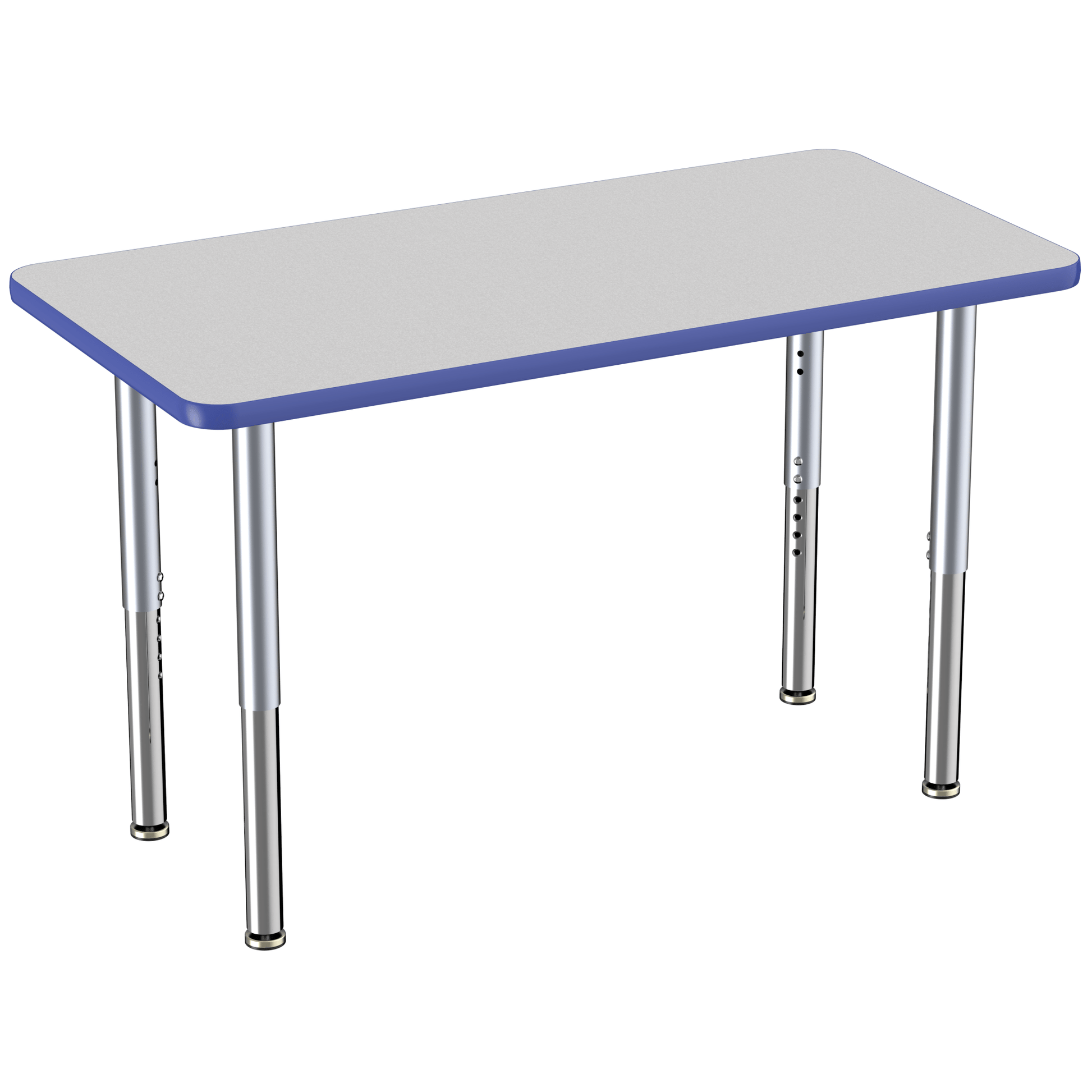 FDP 24" x 48" Rectangle Thermofused Activity Table with Adjustable Super Legs (FDP - 12065 - XX) - SchoolOutlet