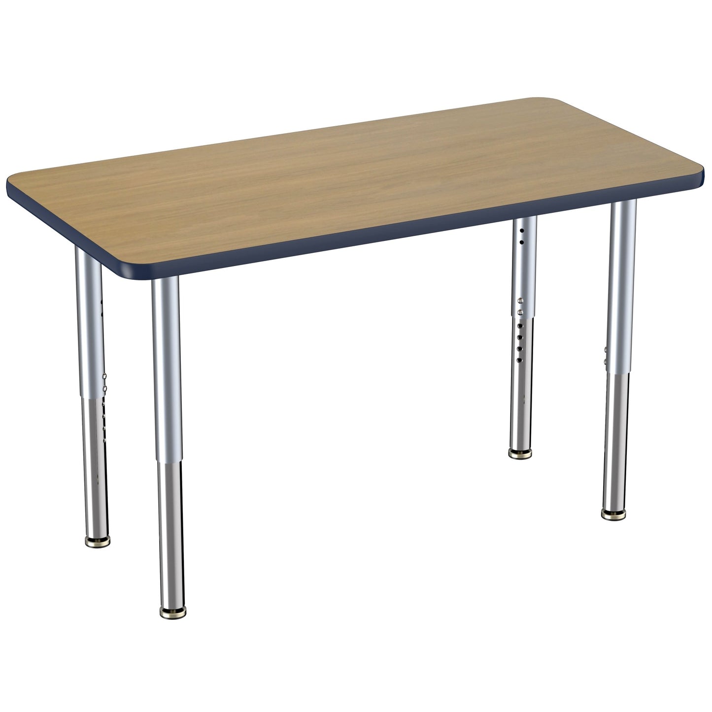 FDP 24" x 48" Rectangle Thermofused Activity Table with Adjustable Super Legs (FDP - 12065 - XX) - SchoolOutlet