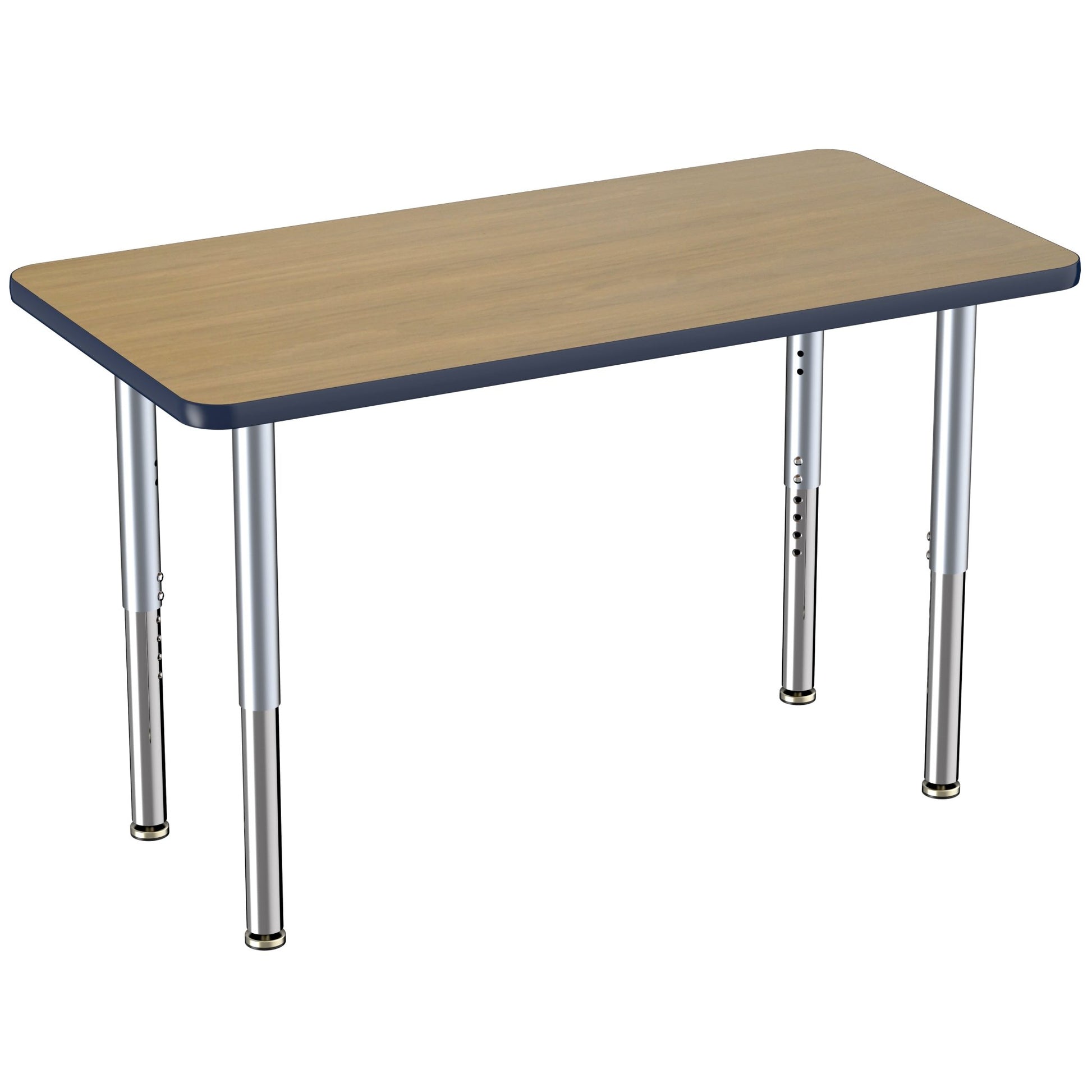 FDP 24" x 48" Rectangle Thermofused Activity Table with Adjustable Super Legs (FDP - 12065 - XX) - SchoolOutlet