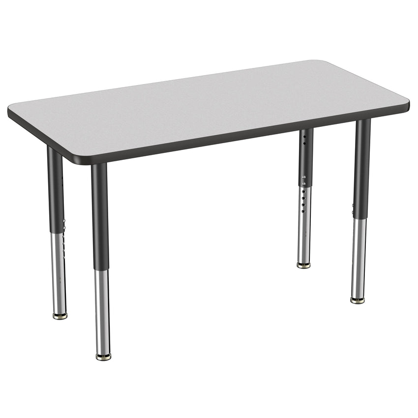 FDP 24" x 48" Rectangle Thermofused Activity Table with Adjustable Super Legs (FDP - 12065 - XX) - SchoolOutlet