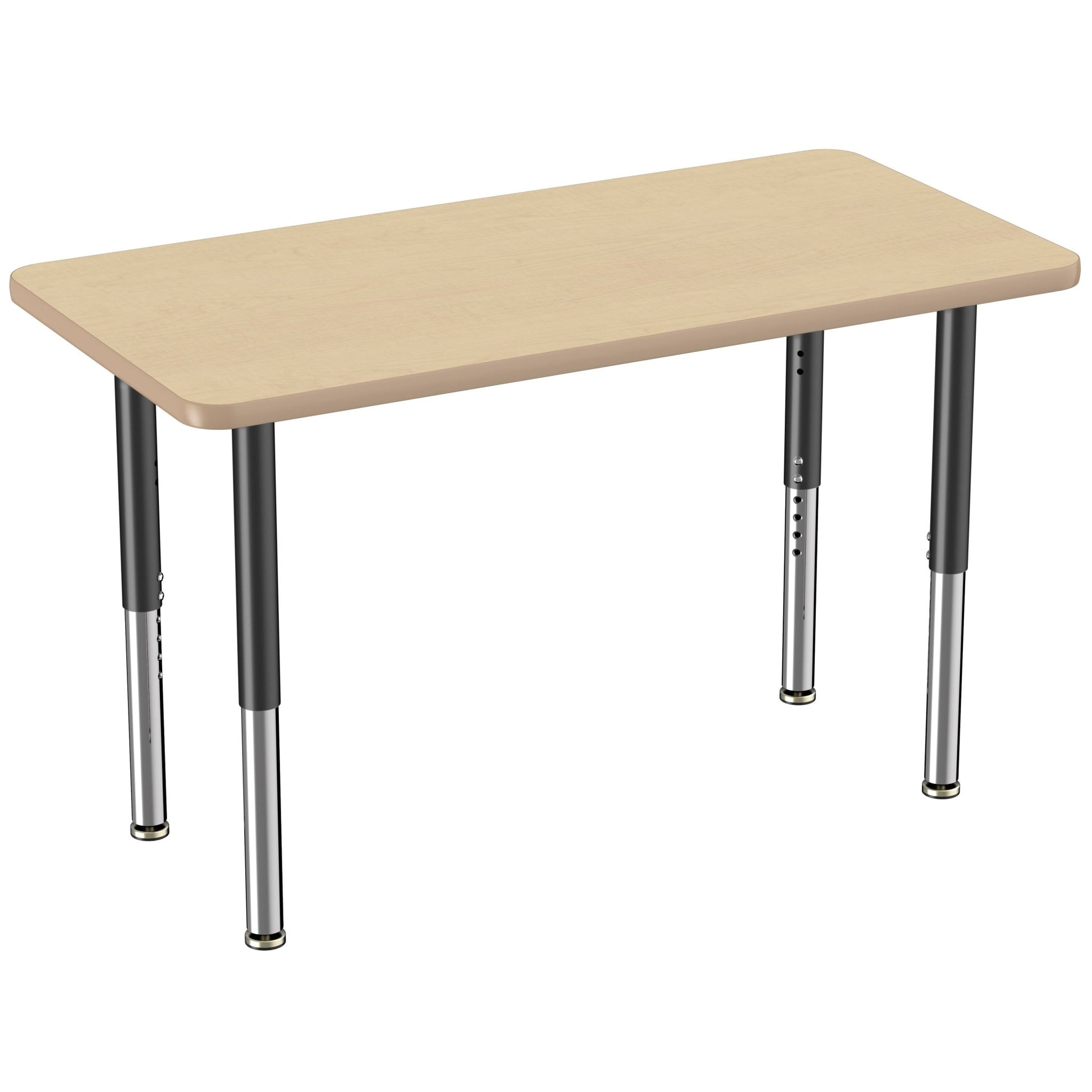 FDP 24" x 48" Rectangle Thermofused Activity Table with Adjustable Super Legs (FDP - 12065 - XX) - SchoolOutlet