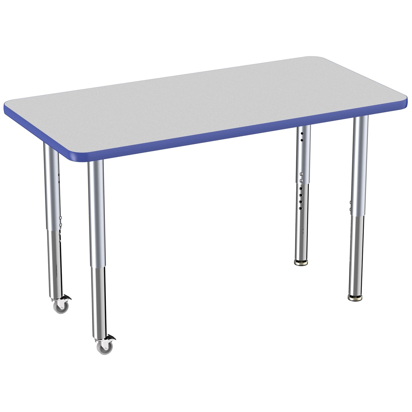 FDP 24" x 48" Rectangle Thermofused Activity Table with Adjustable Super Legs (FDP - 12065 - XX) - SchoolOutlet