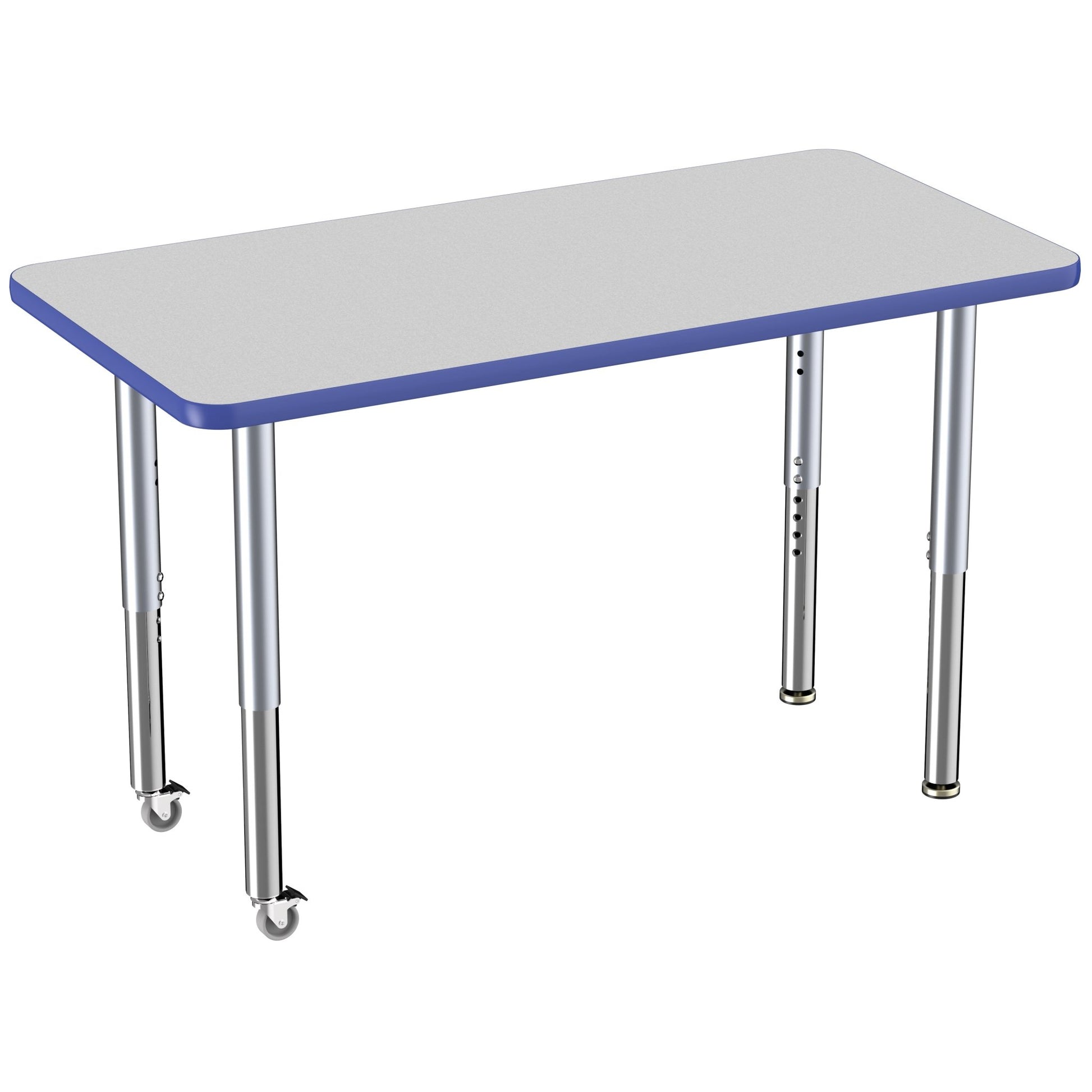 FDP 24" x 48" Rectangle Thermofused Activity Table with Adjustable Super Legs (FDP - 12065 - XX) - SchoolOutlet