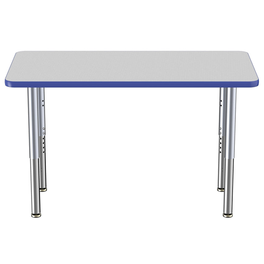 FDP 24" x 48" Rectangle Thermofused Activity Table with Adjustable Super Legs (FDP - 12065 - XX) - SchoolOutlet