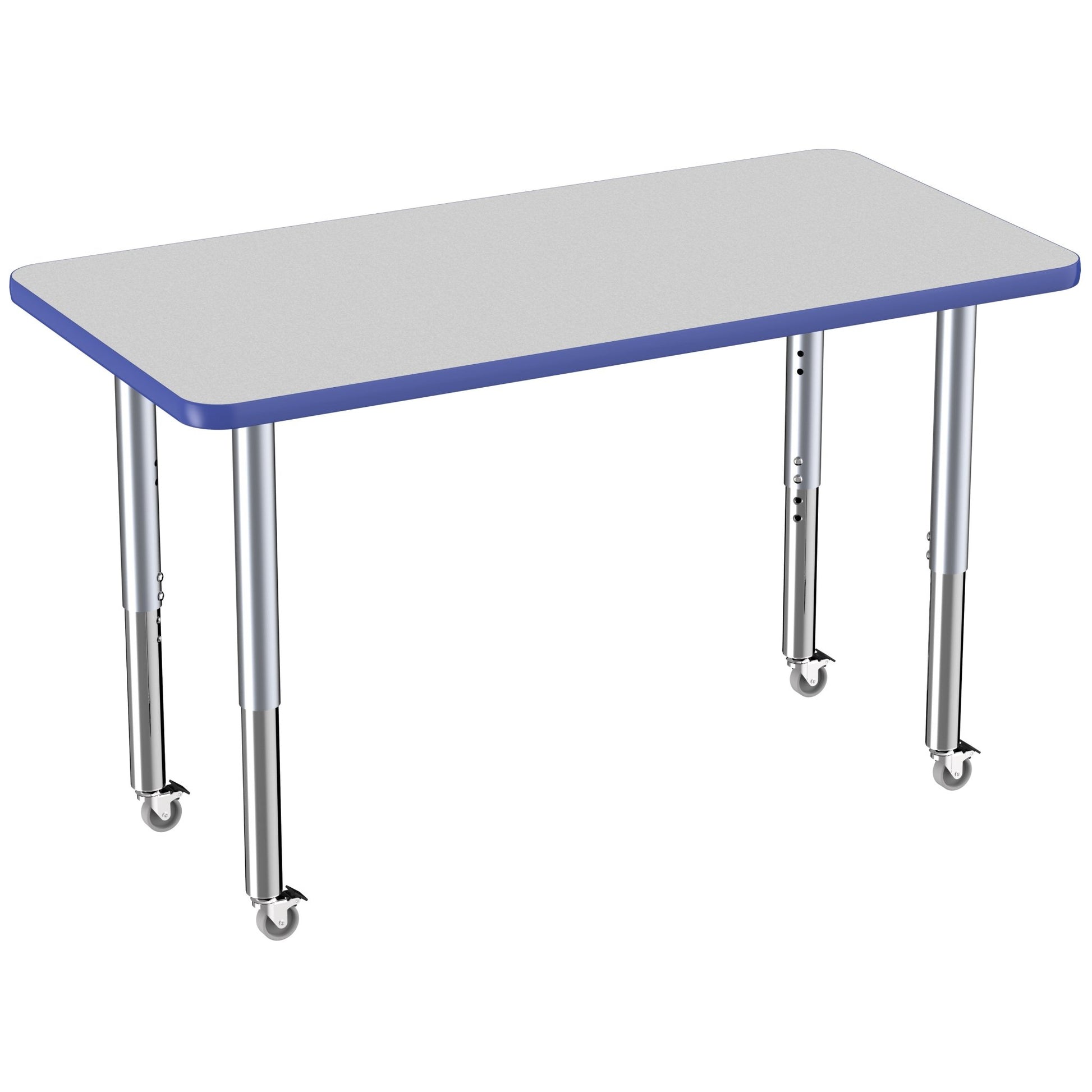 FDP 24" x 48" Rectangle Thermofused Activity Table with Adjustable Super Legs (FDP - 12065 - XX) - SchoolOutlet