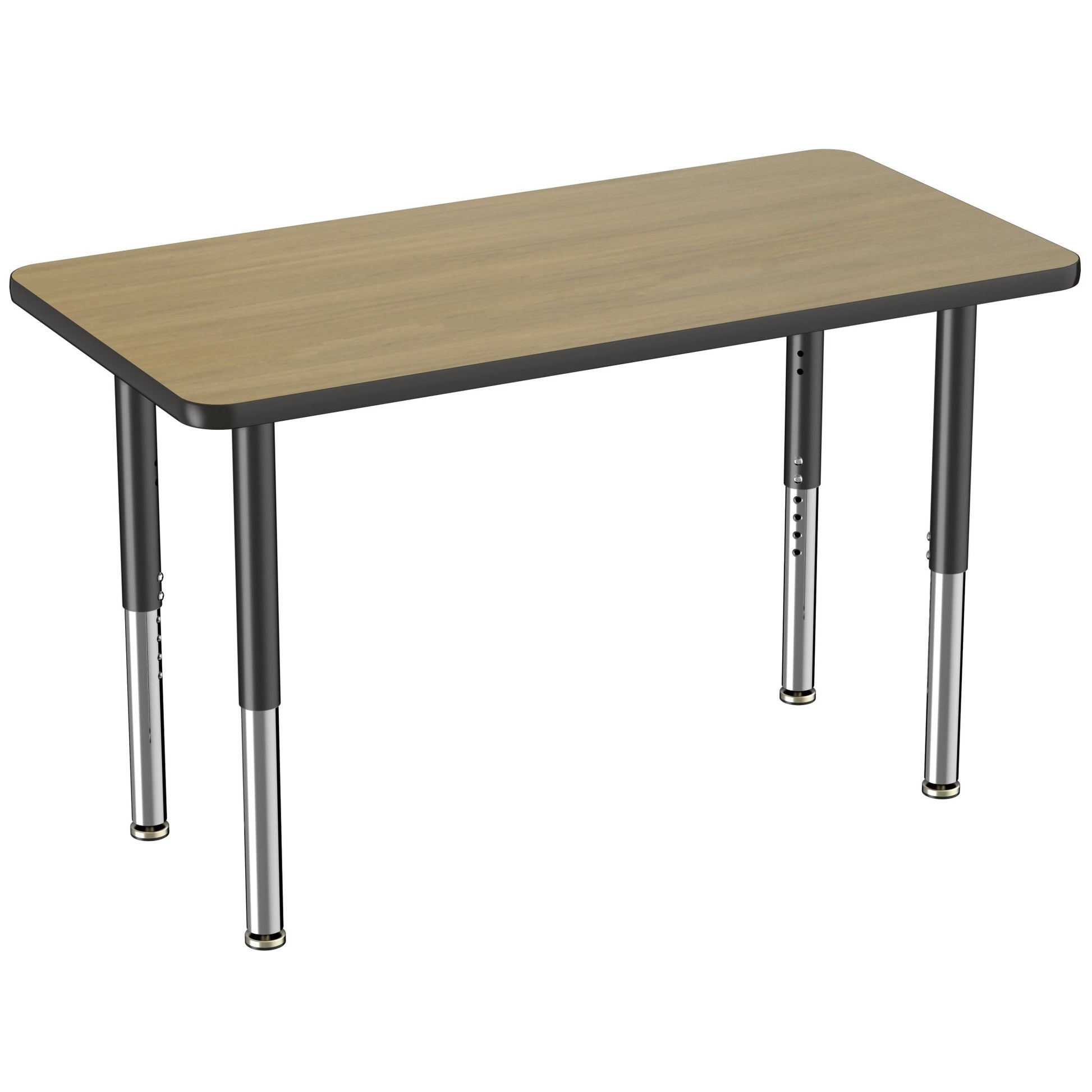 FDP 24" x 48" Rectangle Thermofused Activity Table with Adjustable Super Legs (FDP - 12065 - XX) - SchoolOutlet