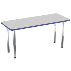 FDP 24" x 60" Rectangle Thermofused Activity Table with Adjustable Super Legs (FDP-12066-XX)