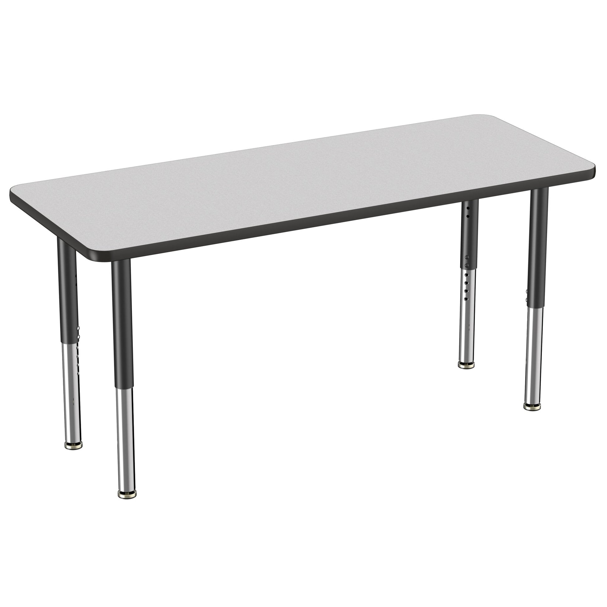 FDP 24" x 60" Rectangle Thermofused Activity Table with Adjustable Super Legs (FDP - 12066 - XX) - SchoolOutlet
