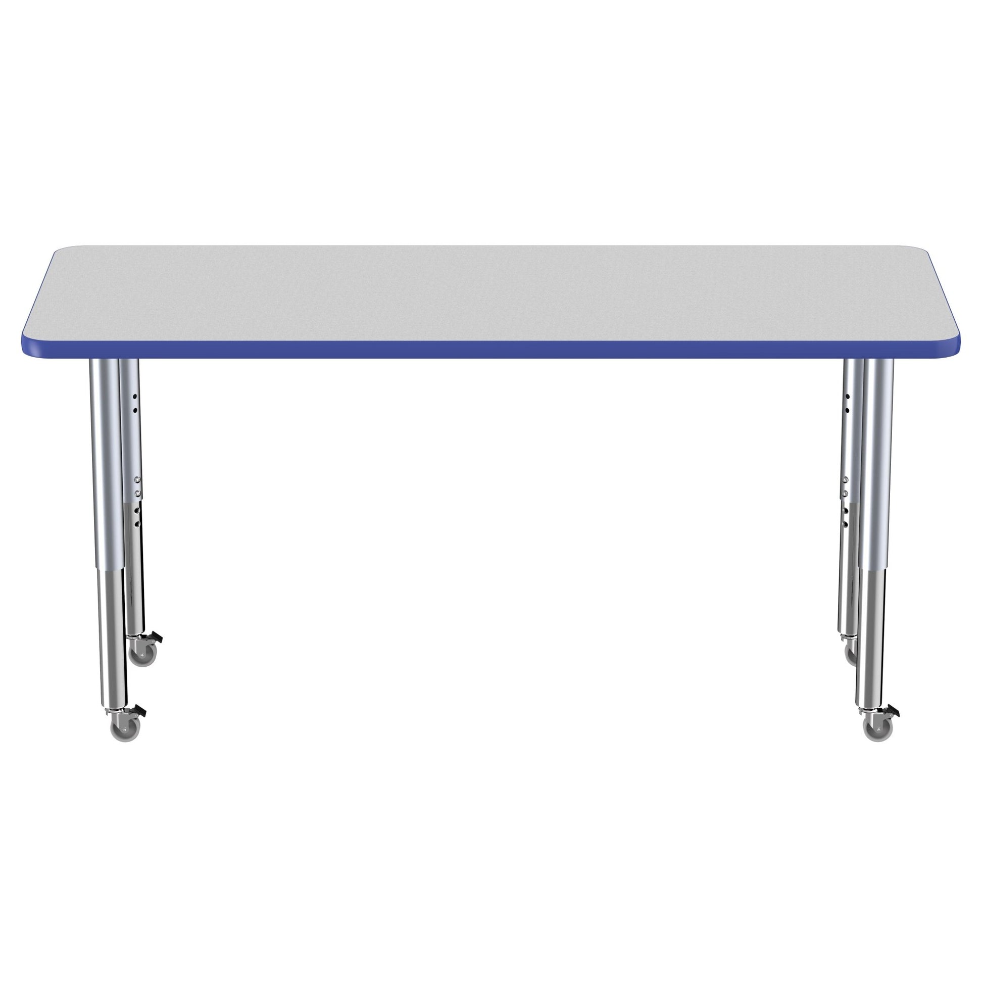 FDP 24" x 60" Rectangle Thermofused Activity Table with Adjustable Super Legs (FDP - 12066 - XX) - SchoolOutlet