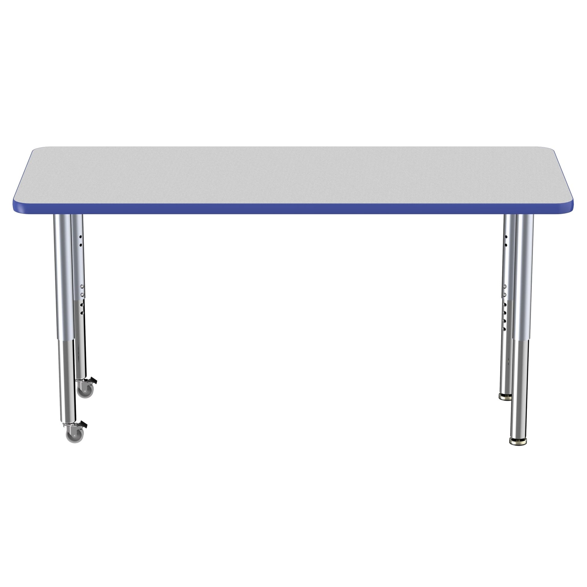 FDP 24" x 60" Rectangle Thermofused Activity Table with Adjustable Super Legs (FDP - 12066 - XX) - SchoolOutlet
