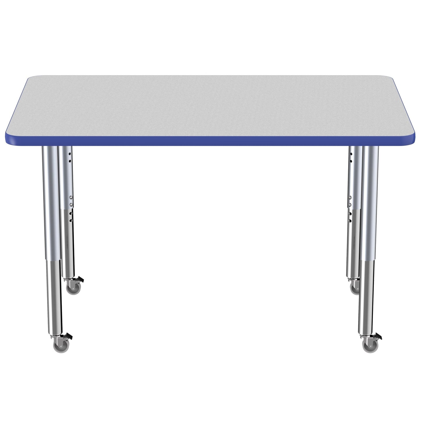 FDP 30" x 48" Rectangle Thermofused Activity Table with Adjustable Super Legs (FDP - 12068 - XX) - SchoolOutlet