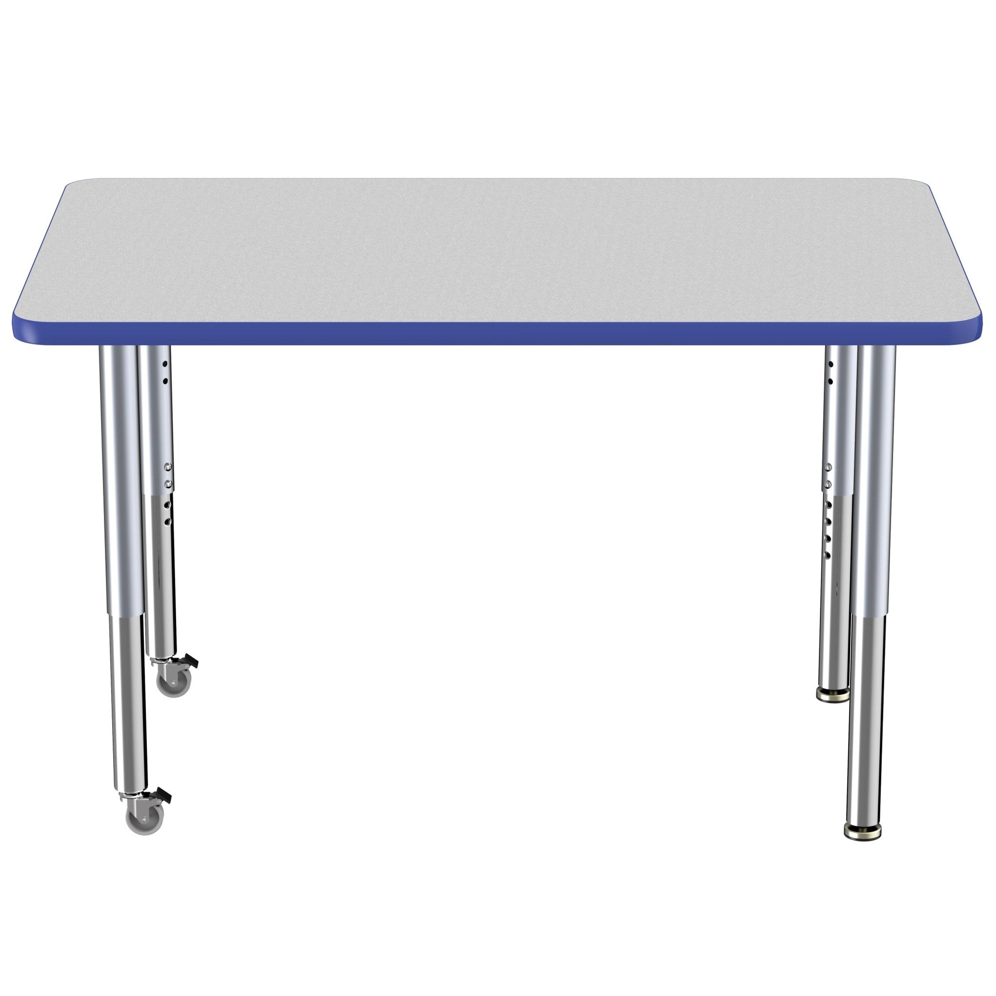 FDP 30" x 48" Rectangle Thermofused Activity Table with Adjustable Super Legs (FDP - 12068 - XX) - SchoolOutlet