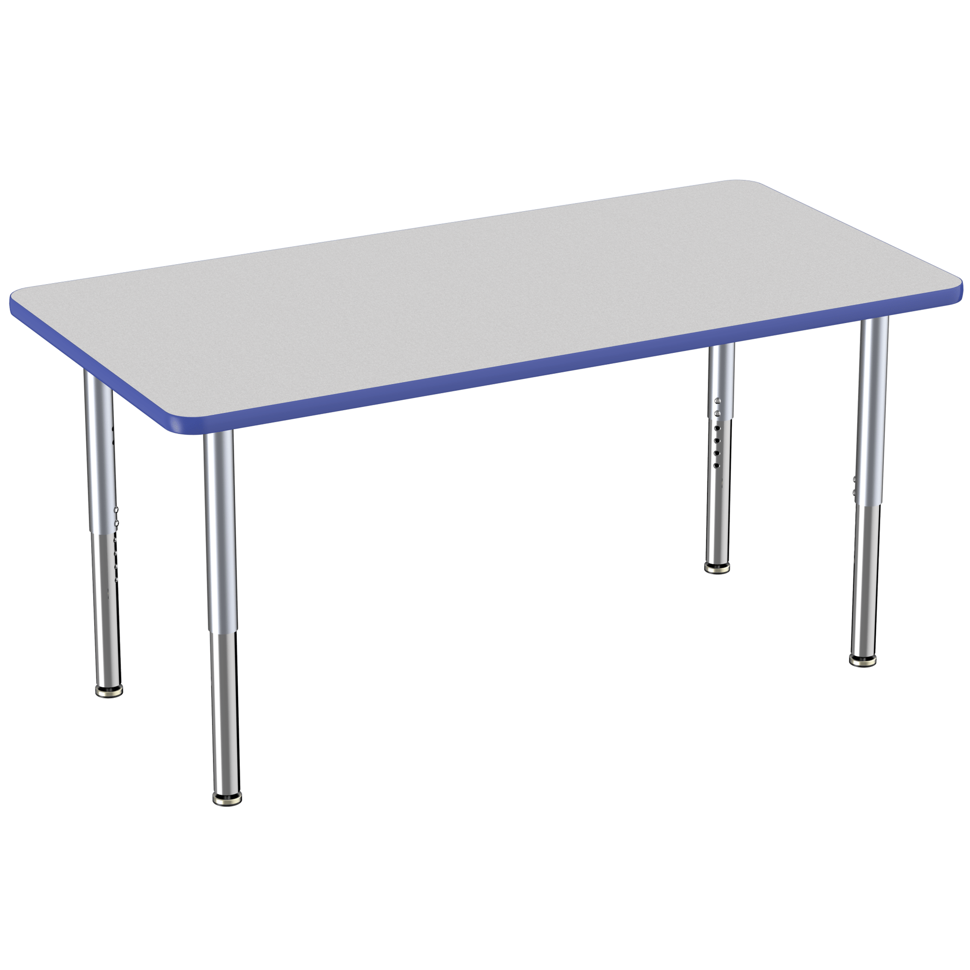 FDP 30" x 60" Rectangle Thermofused Activity Table with Adjustable Super Legs (FDP - 12069 - XX) - SchoolOutlet