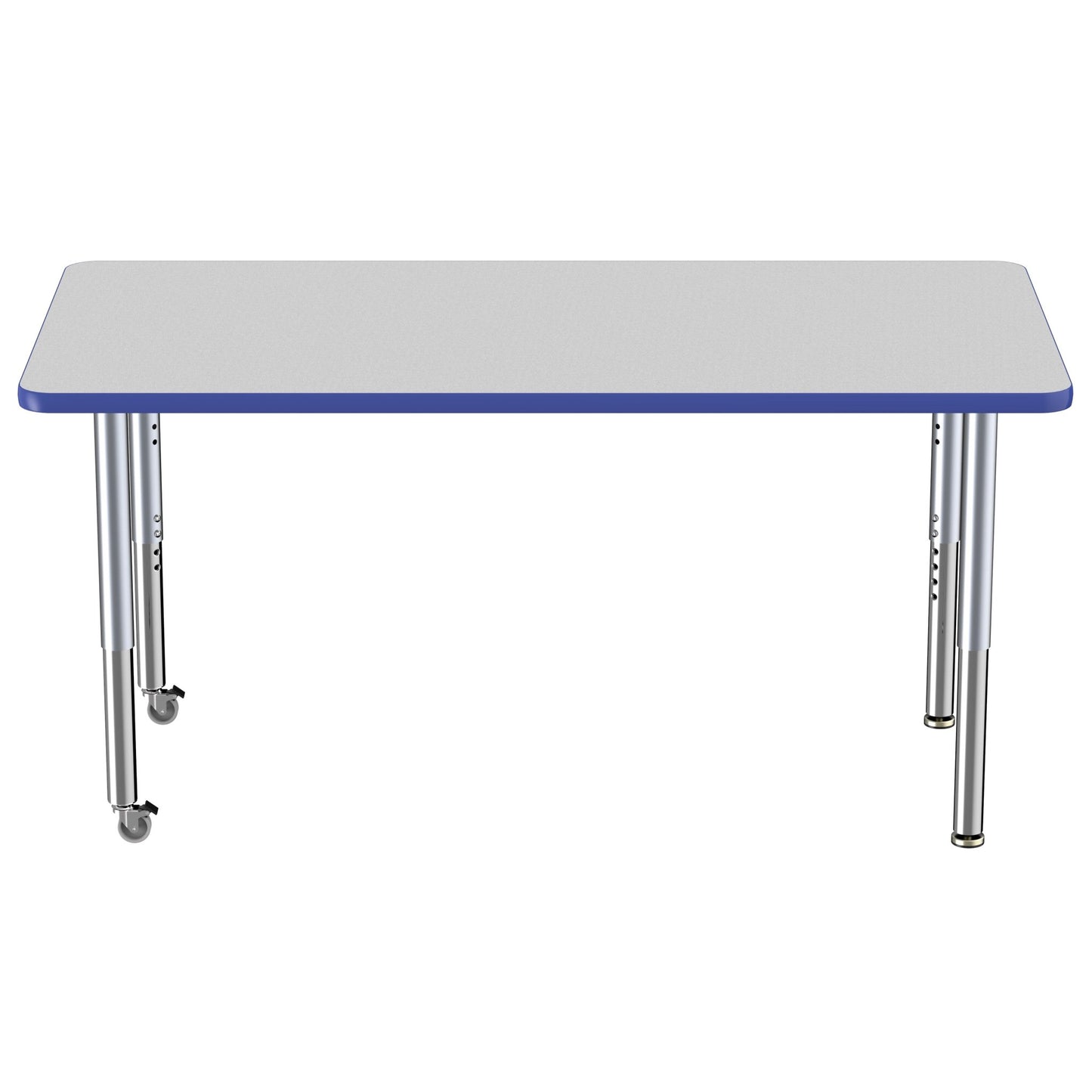 FDP 30" x 60" Rectangle Thermofused Activity Table with Adjustable Super Legs (FDP - 12069 - XX) - SchoolOutlet