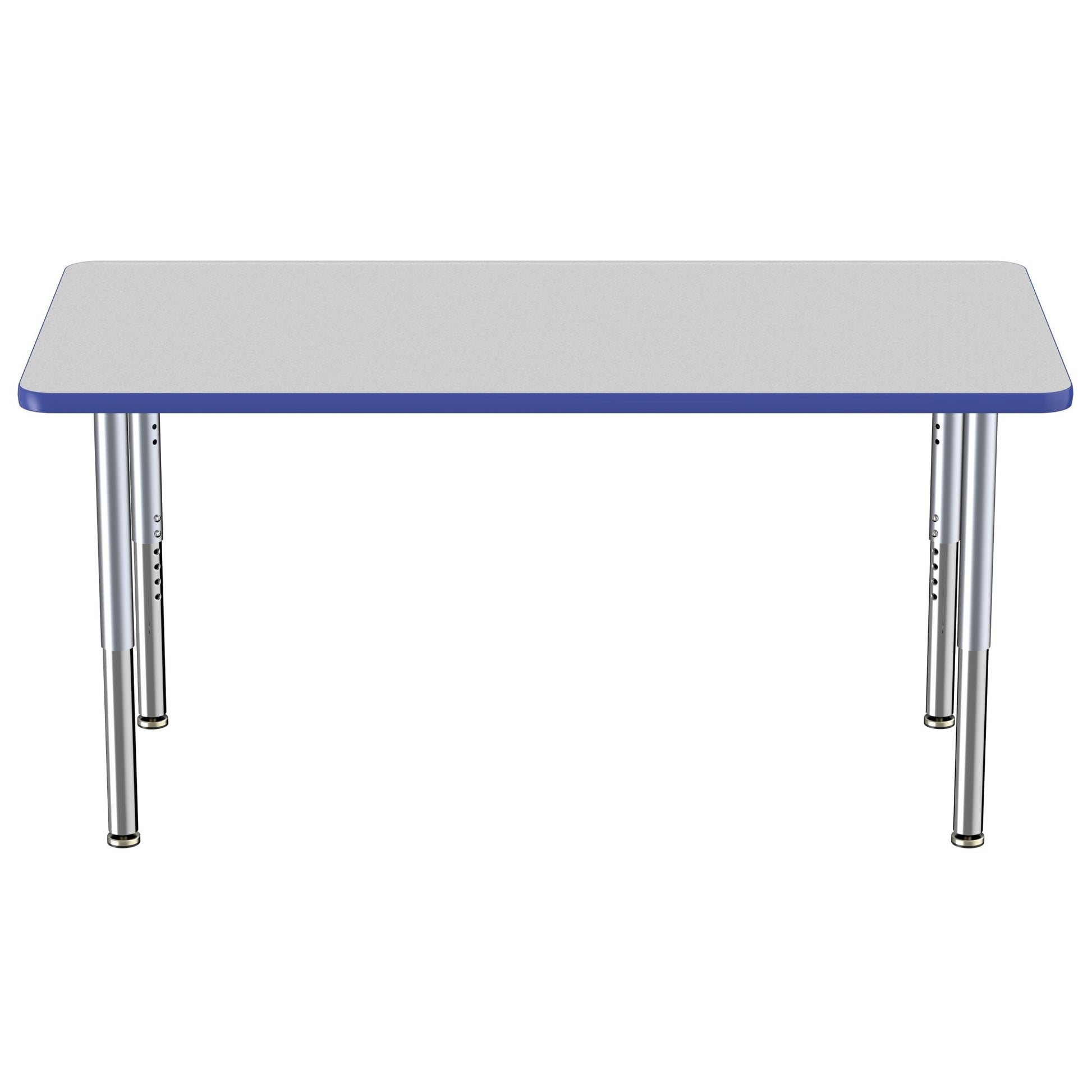 FDP 30" x 60" Rectangle Thermofused Activity Table with Adjustable Super Legs (FDP - 12069 - XX) - SchoolOutlet