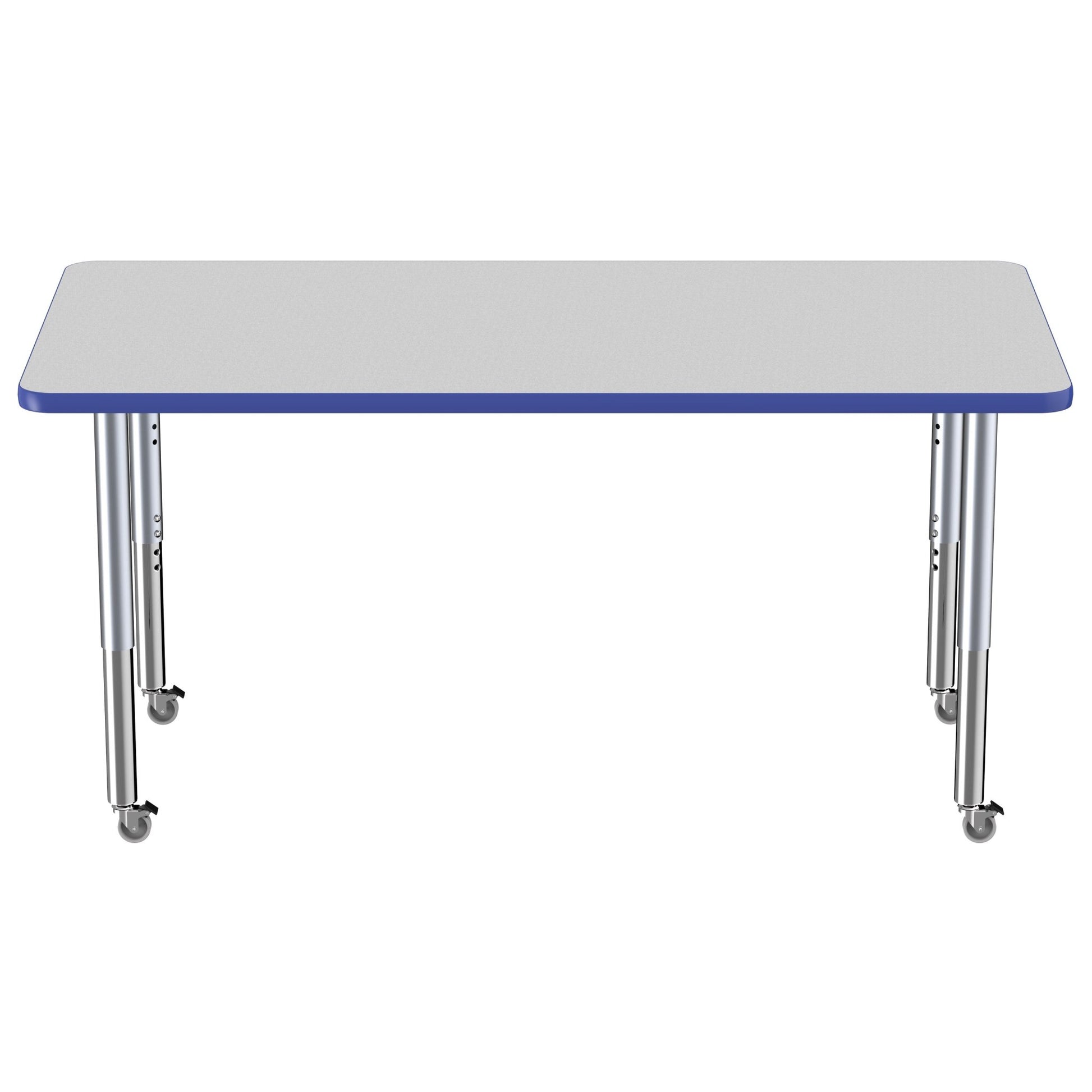 FDP 30" x 60" Rectangle Thermofused Activity Table with Adjustable Super Legs (FDP - 12069 - XX) - SchoolOutlet