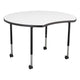 Crescent Shape Activity Tables