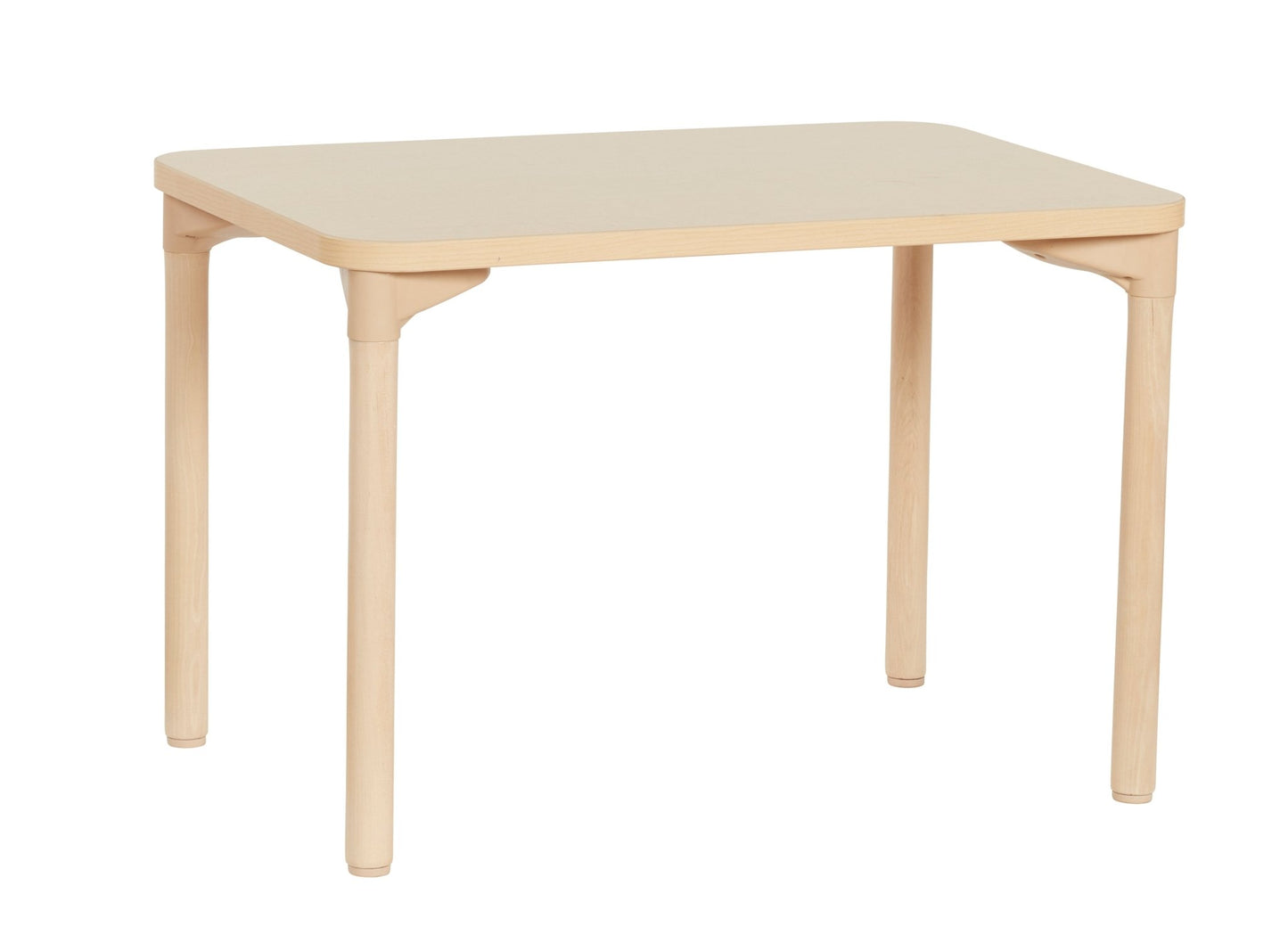 FDP 24" x 36" Rectangle All - Purpose Activity Table with 24" Wood Legs (FDP - 12236 - MPMG) - SchoolOutlet