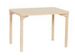 FDP 24" x 36" Rectangle All-Purpose Activity Table with 24" Wood Legs (FDP-12236-MPMG)