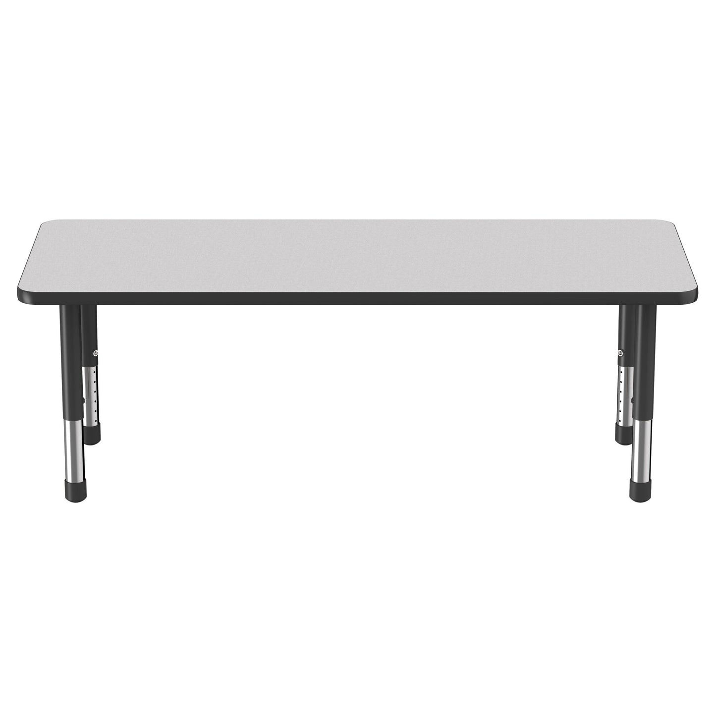 FDP 24" x 60" Rectangle Thermofused Activity Table with Adjustable Chunky Legs (FDP - 12712 - XX) - SchoolOutlet