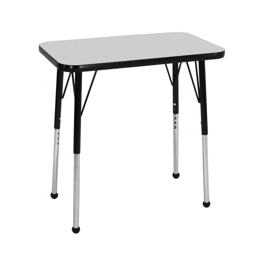 FDP 18" x 30" Rectangle T - Molding Activity Table with Adjustable Standard Ball Glide Legs (FDP - 12860 - XX) - SchoolOutlet