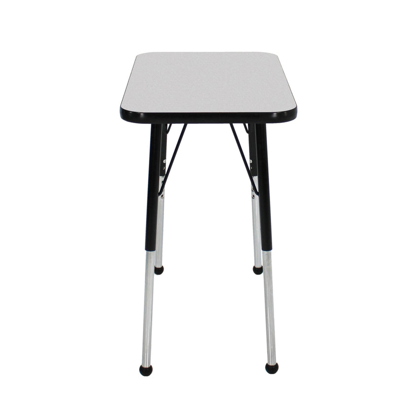 FDP 18" x 30" Rectangle T - Molding Activity Table with Adjustable Standard Ball Glide Legs (FDP - 12860 - XX) - SchoolOutlet