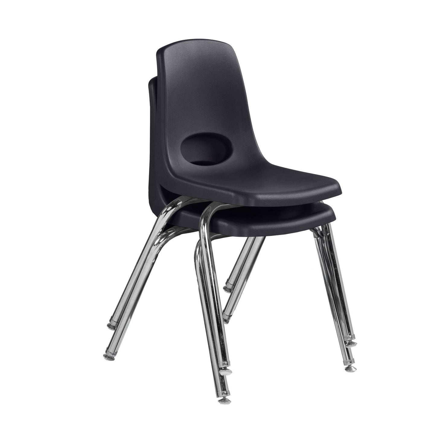 FDP Stackable School Chair with Swivel Glides - 16" Seat Height (FDP - 13049) - SchoolOutlet