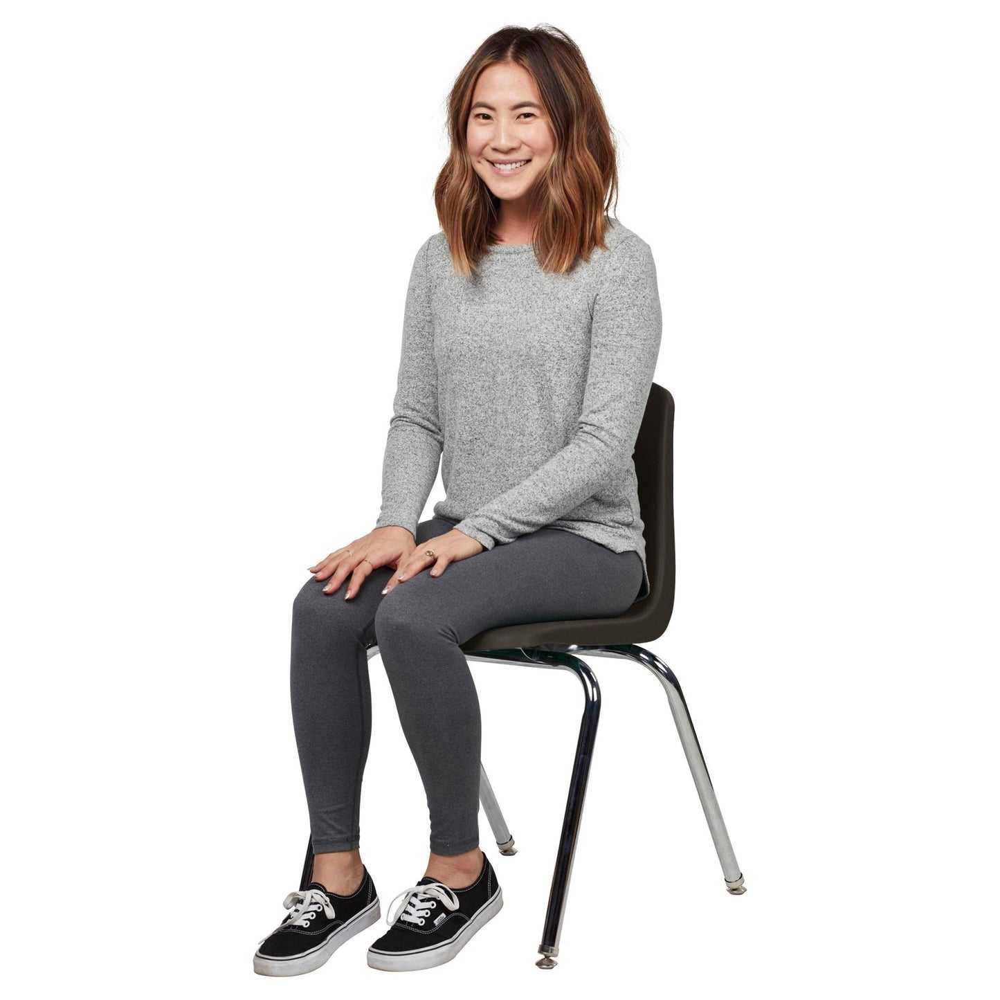 FDP Stackable School Chair with Swivel Glides - 18" Seat Height (FDP - 13050) - SchoolOutlet